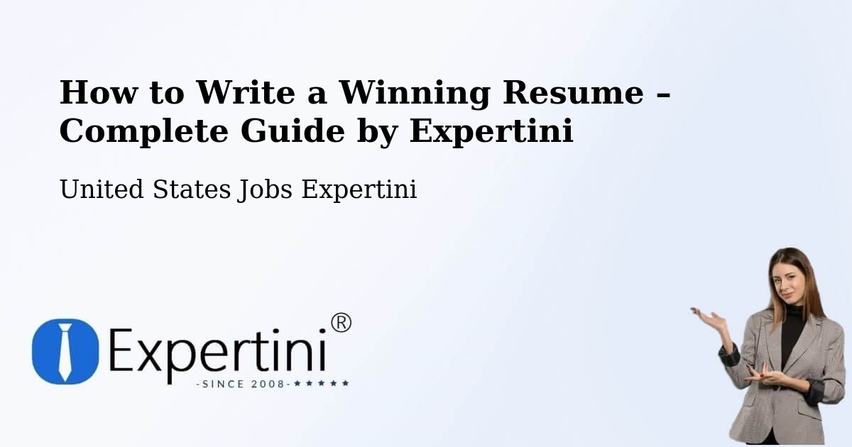 Resume Writing Guide for Job Seekers – Coolidge - Coolidge, United States Jobs Expertini